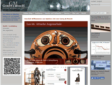 Tablet Screenshot of gmcoinart.de